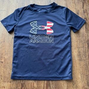 Under Armour Kids Blue Graphic Tee